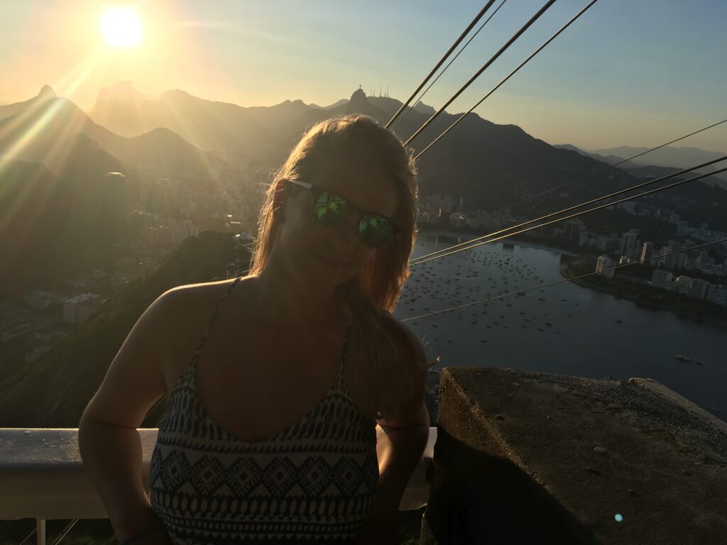 Pao Azucar sunset