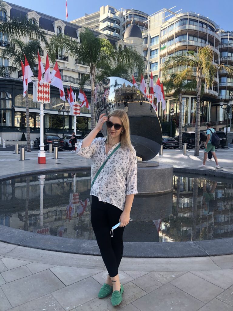 Monaco fountain