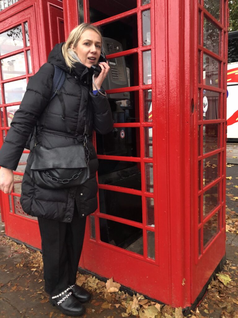 London phone box