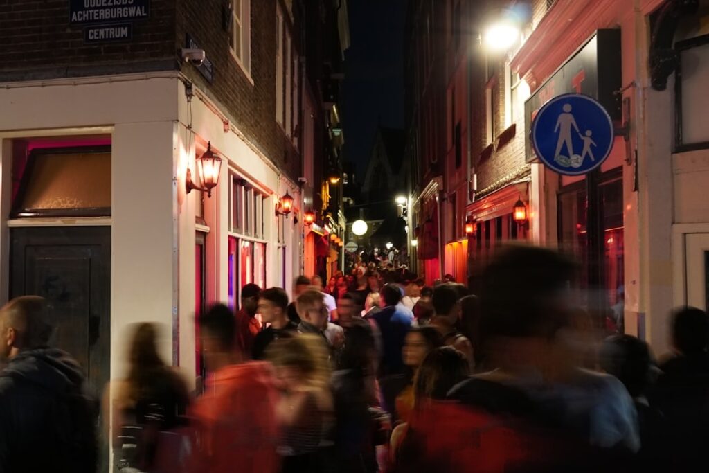 red light district