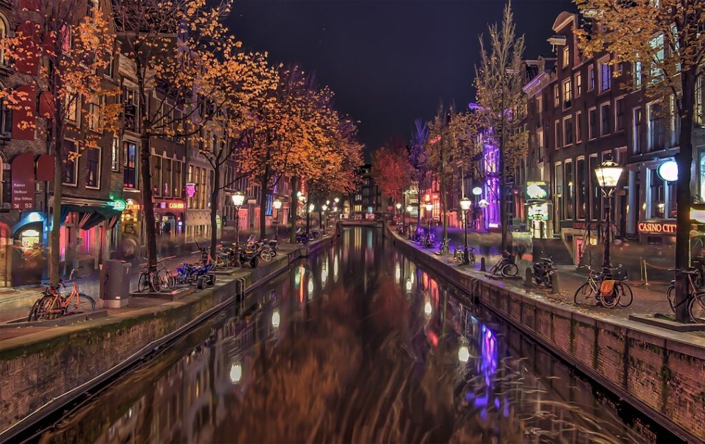 red light district