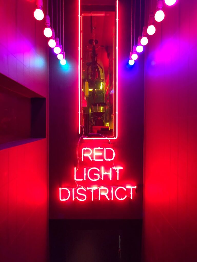 red light district