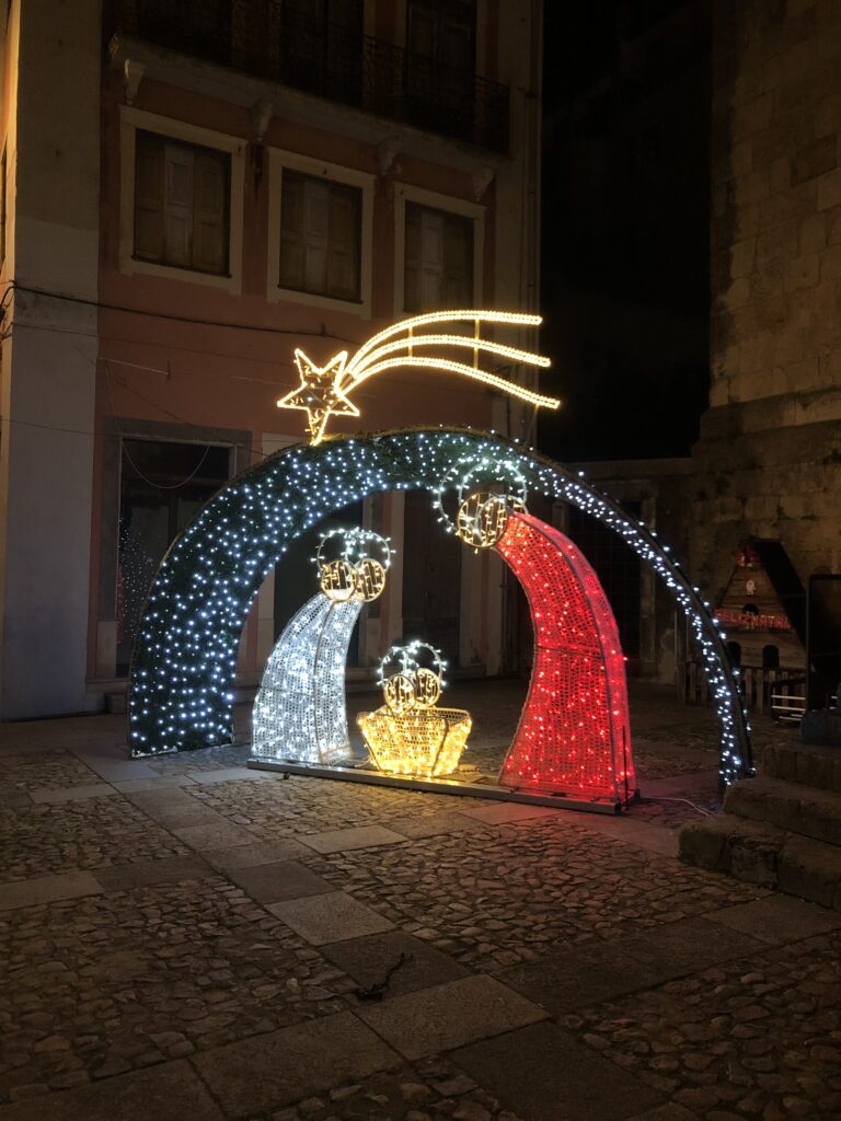 Coimbra christmas lights